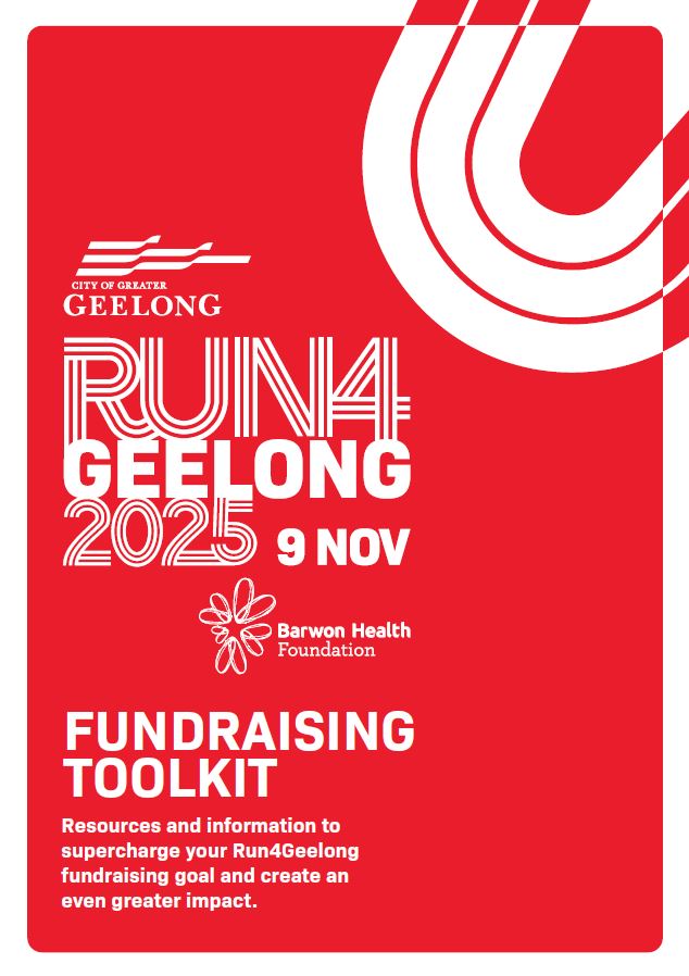 Run4Geelong Fundraising Toolkit