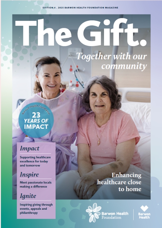 Barwon Health Foundation, The Gift, Legacy,